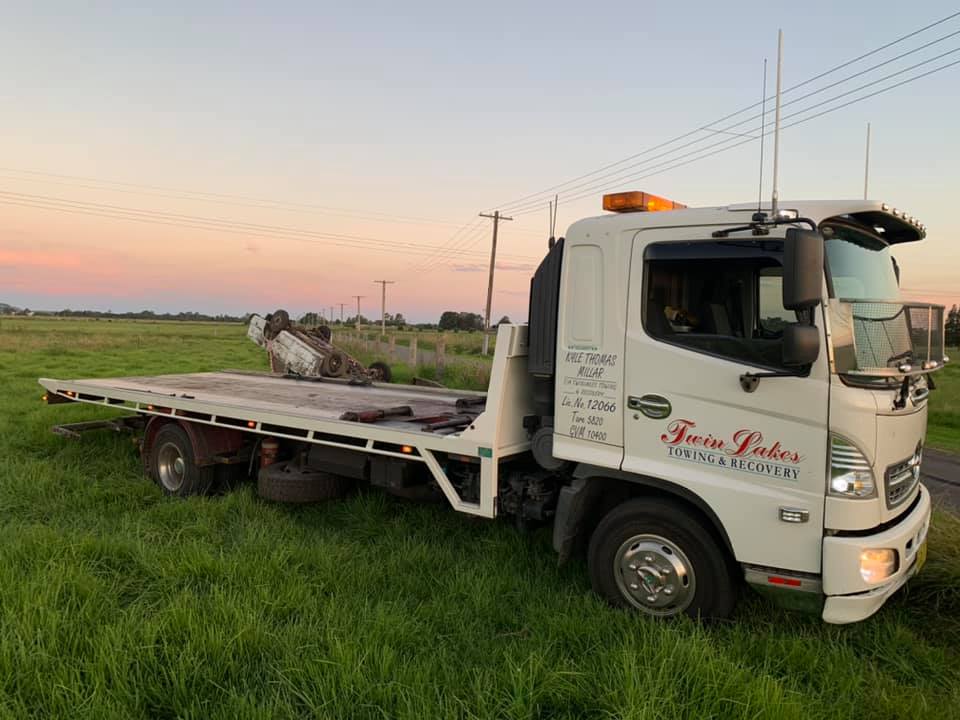 White Trailer Truck — Roadside Assist Central Coast in Maitland, NSW