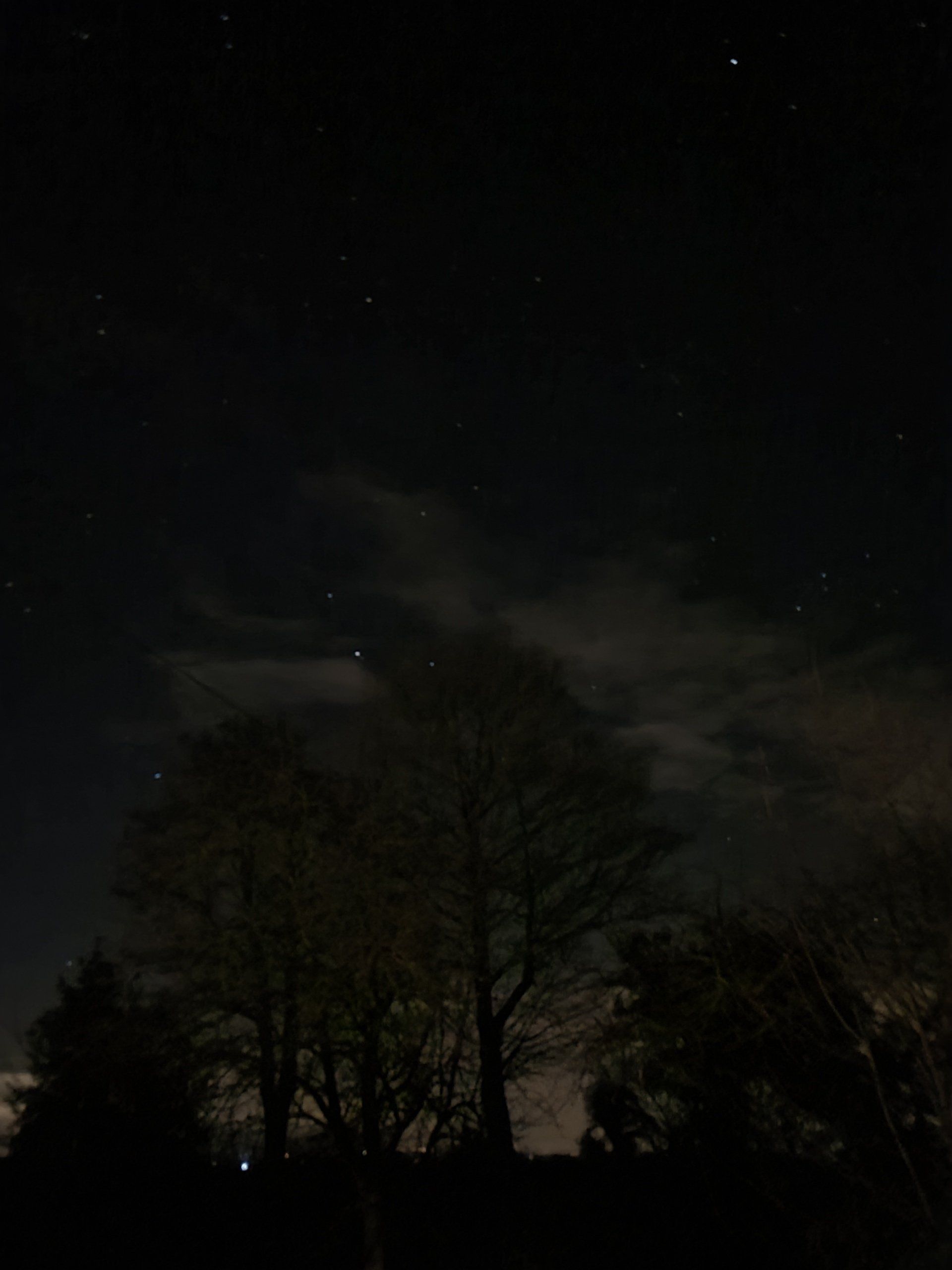 Nights time sky with stars