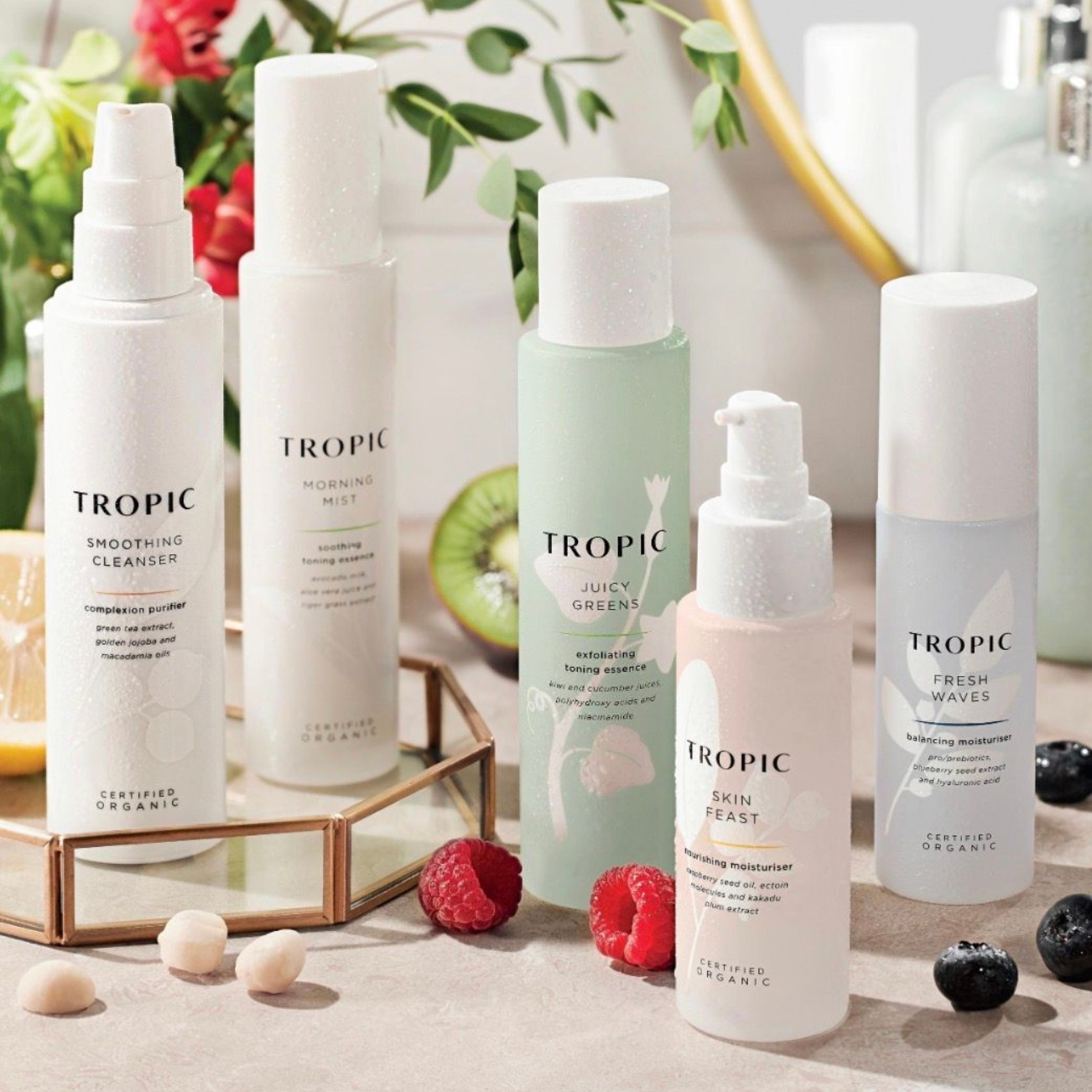 Tropic Skin Care products