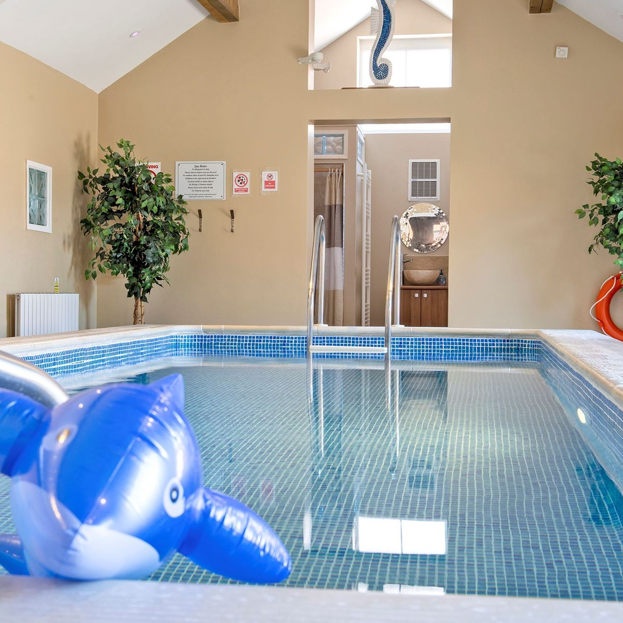 Indoor Swimming Pool included in the price