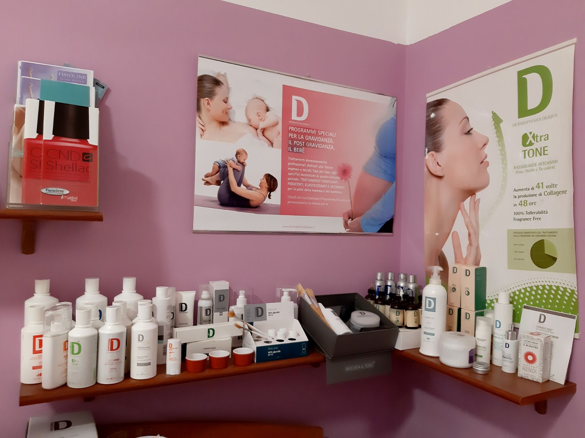 interno del salone estetico