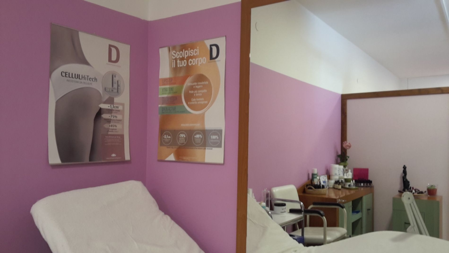 interno del centro estetico