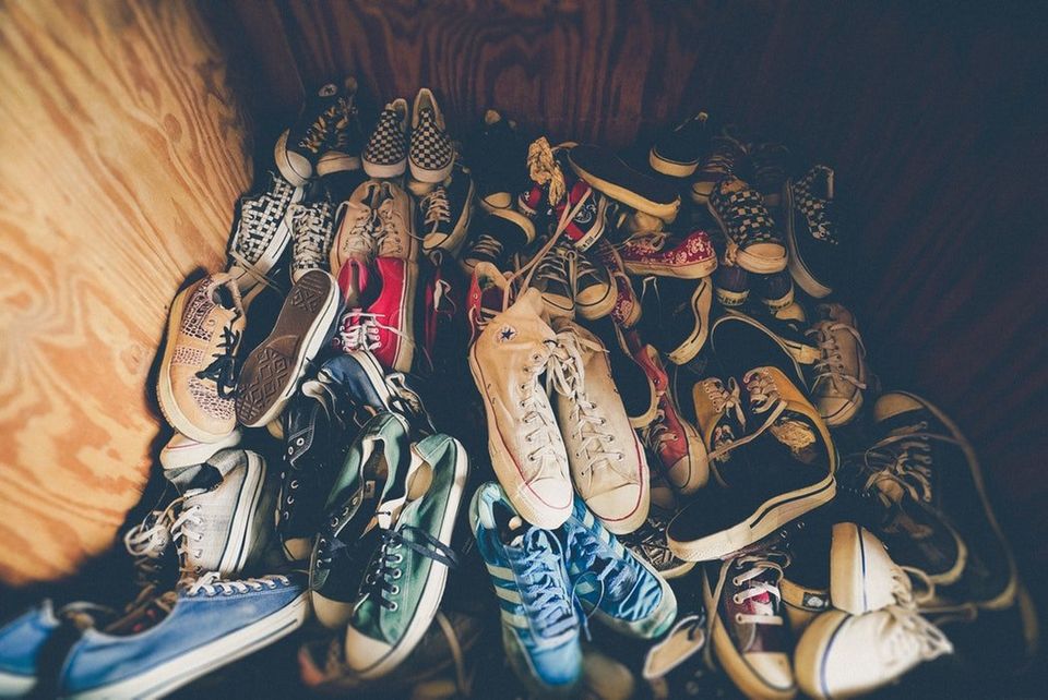 Shoes in a Share house