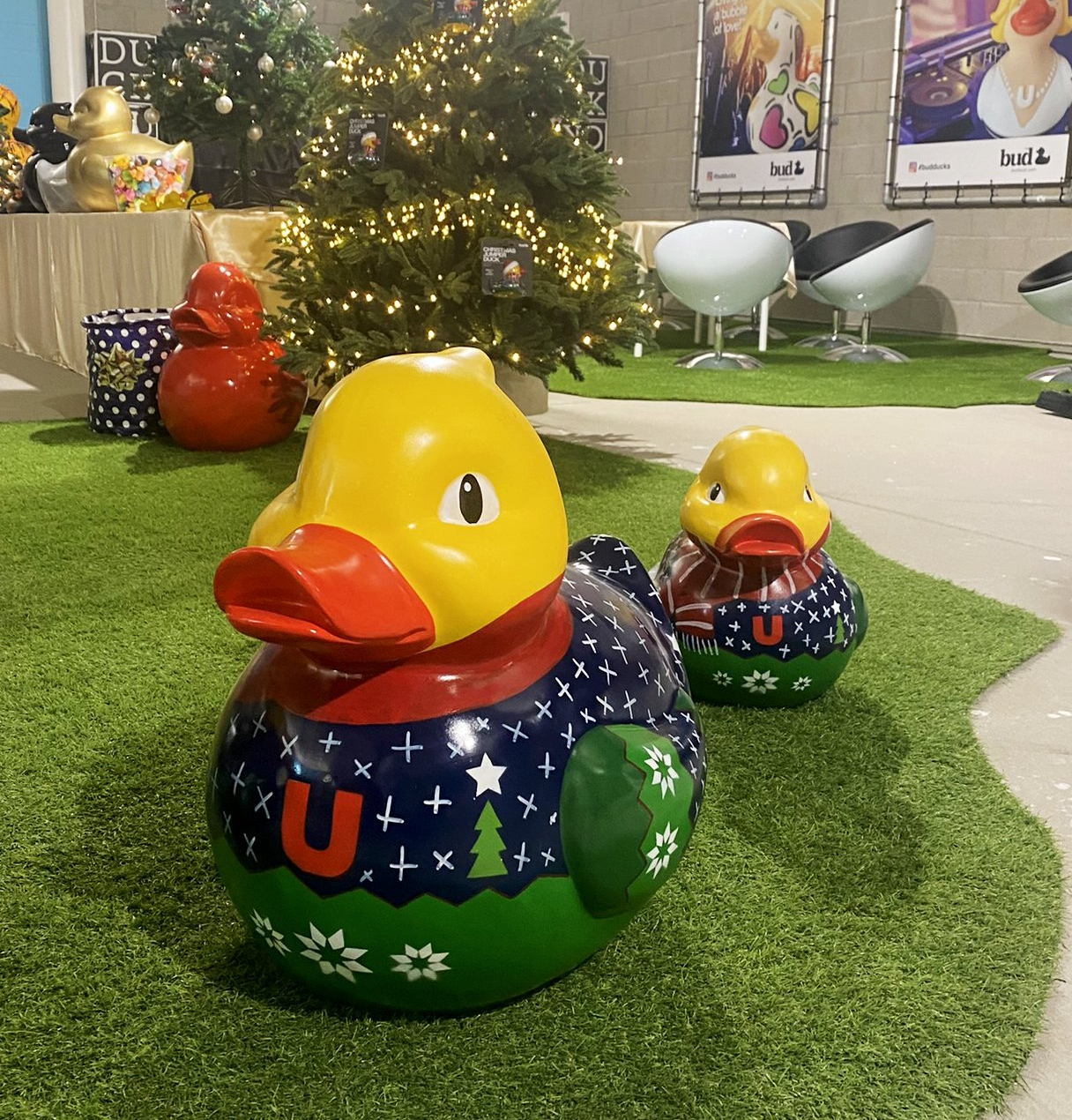 Christmas duck