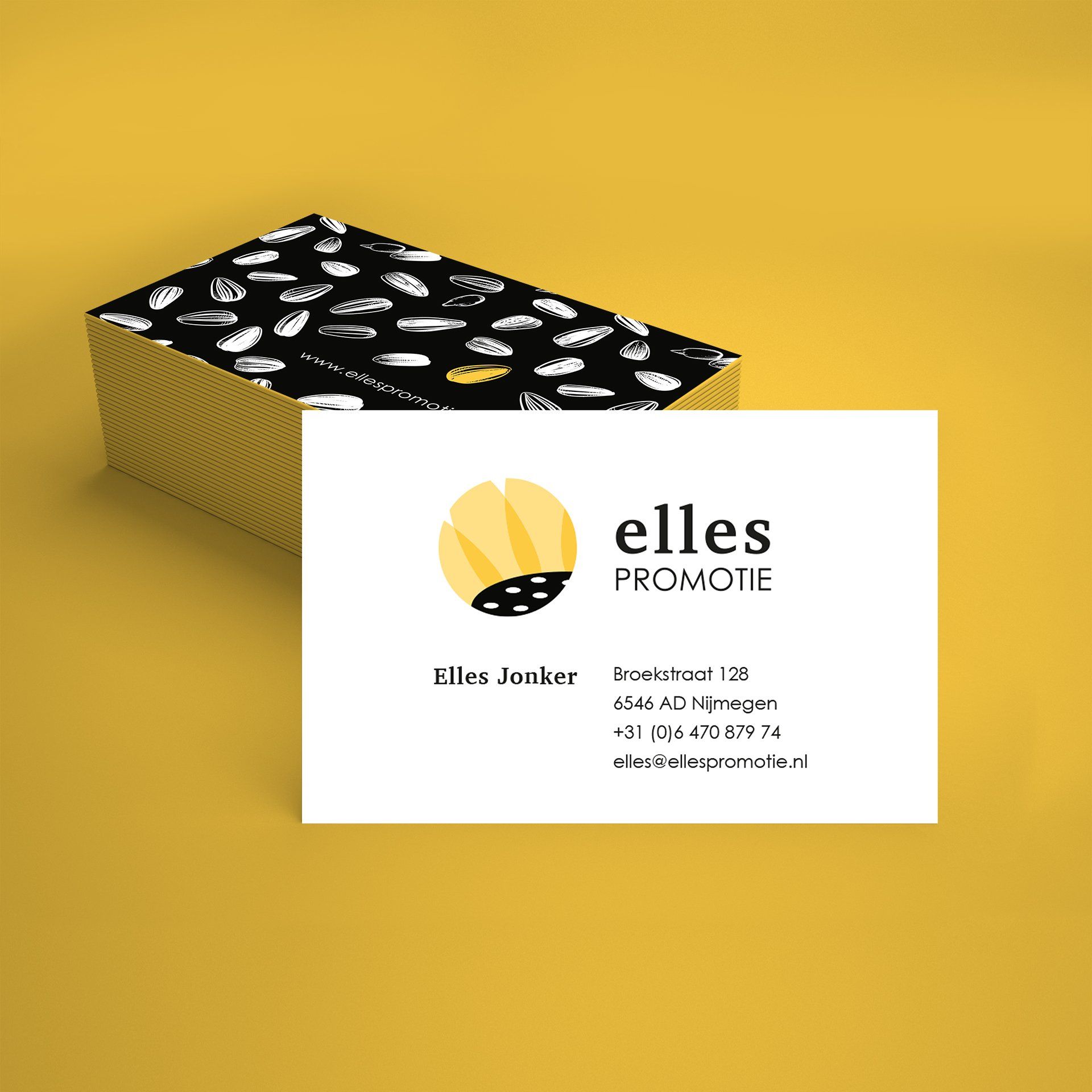 Visitekaartje Elles Promotie by Studio d'Or