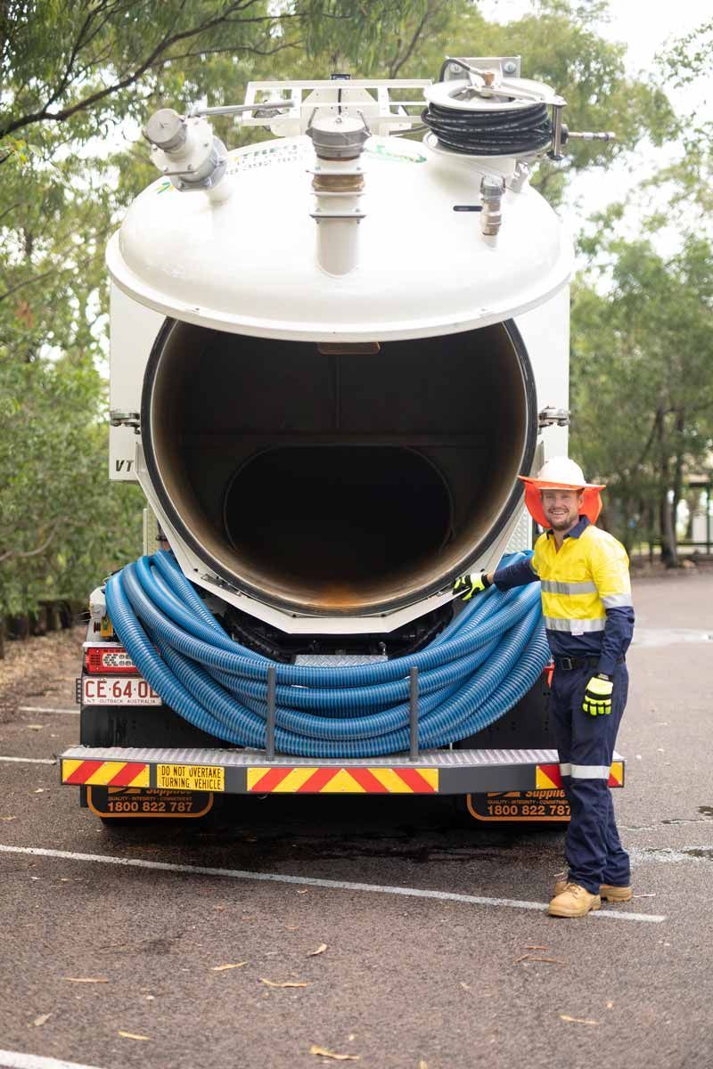 Efficient Liquid Waste Removal Truck for Ecotreat Solutions NT — Ecotreat Solutions NT in Winnellie, NT