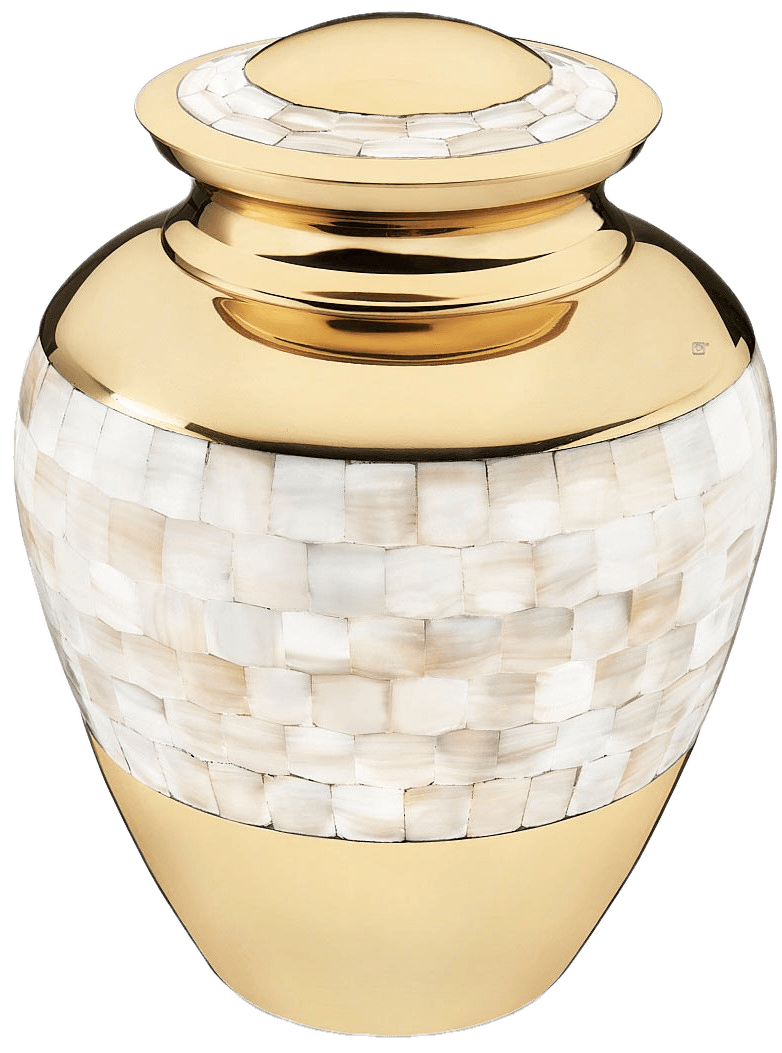 Cremation Urns Mother of Pearl