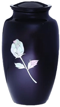 Cremation Urns Purple Rose PW28000214 Clean