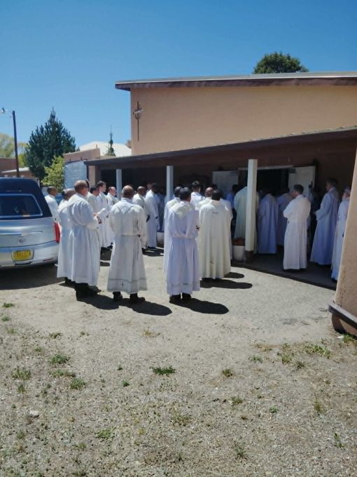 Funeral Mass and reception for Fr. Andrew.
