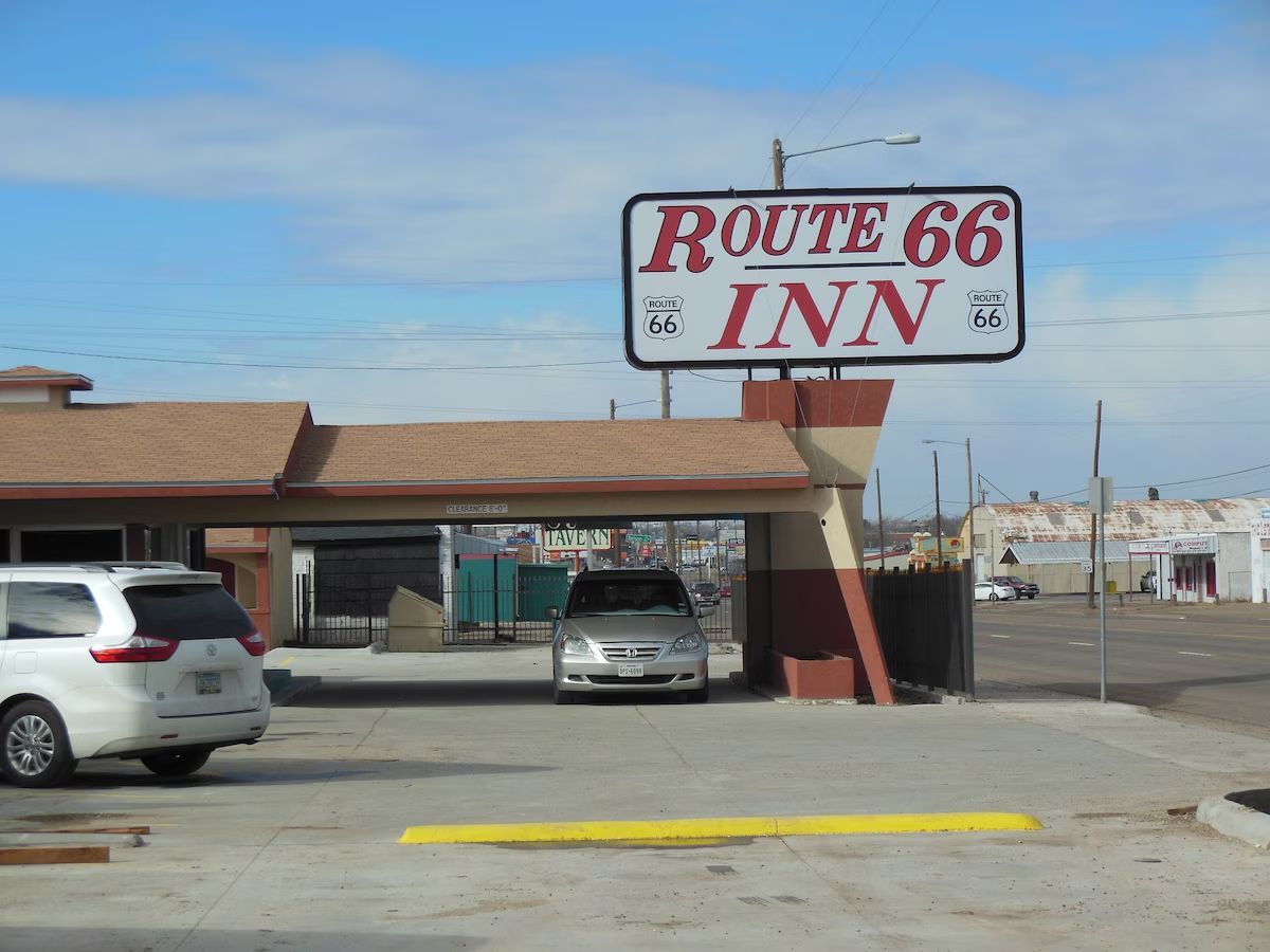 Route 66 Inn on Route 66 in Amarillo, TX