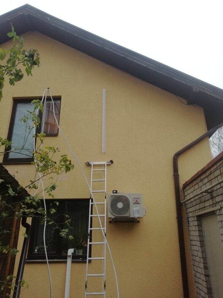 Jaunu kondicionieru uzstādīšana