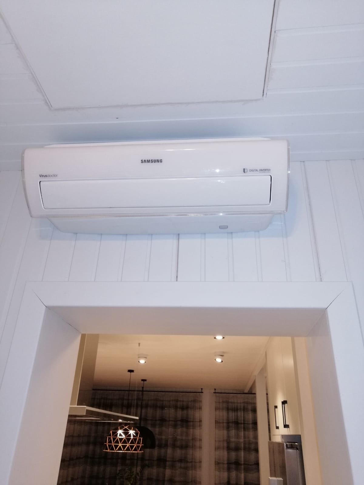 Jaunu kondicionieru izbūve, privātmājā Jūrmalā 2