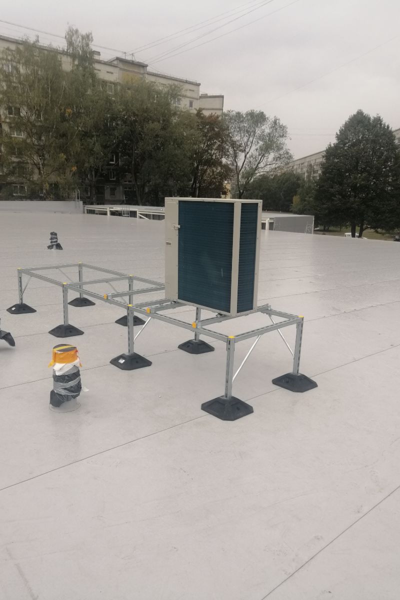 Jauna dzesēšanas sistēmas izbūve, Lielveikala telpas Rīga 07