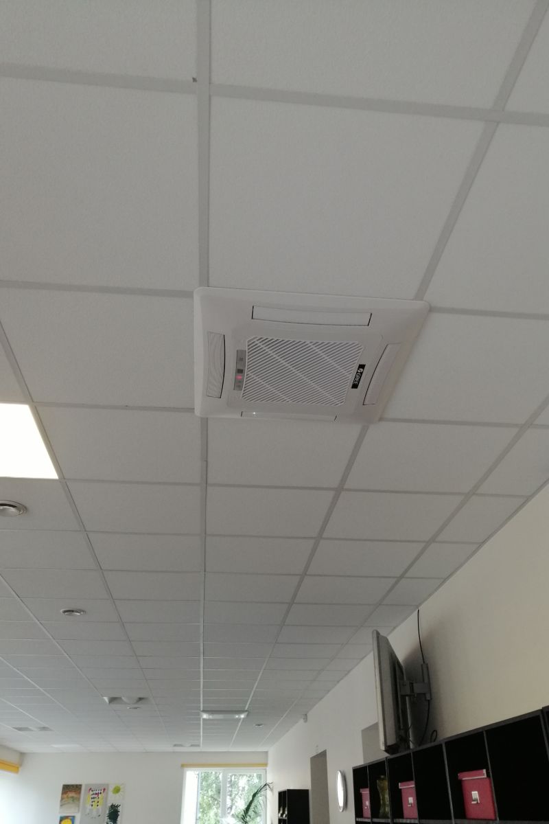 Jaunu dzesēšanas sistēmu izbūve ofisa telpās 6