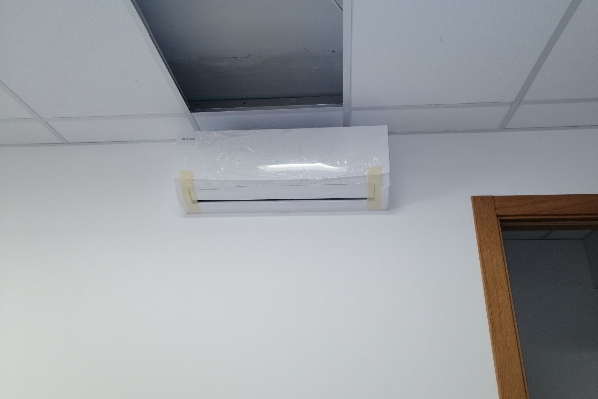 Jaunu dzesēšanas sistēmu izbūve ofisa telpās 11