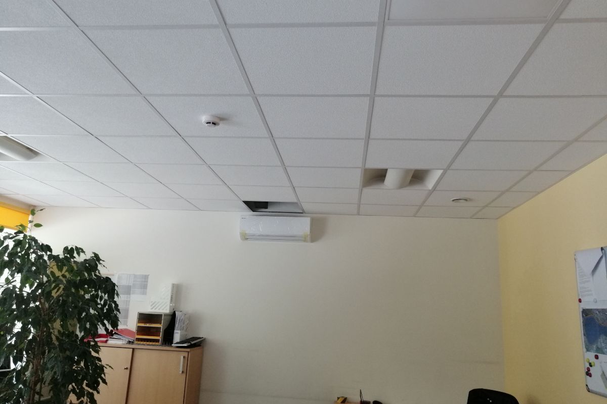 Jaunu dzesēšanas sistēmu izbūve ofisa telpās 9