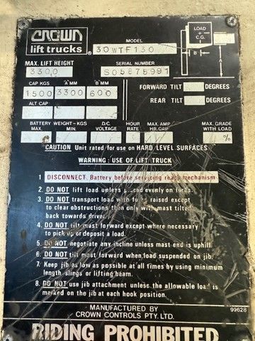 crown 30WT specifications