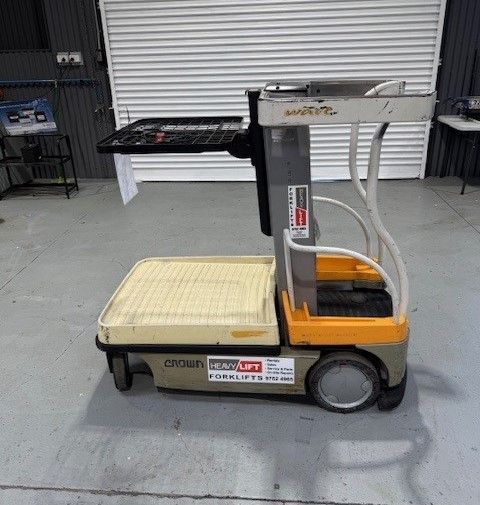 crown order picker side