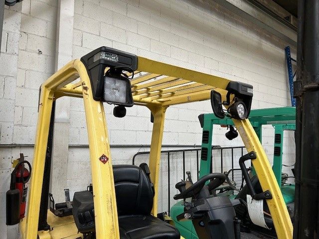 hyster 3.5 ton forklift for sale overhead guard close up