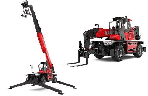 rotating telehandlers hire