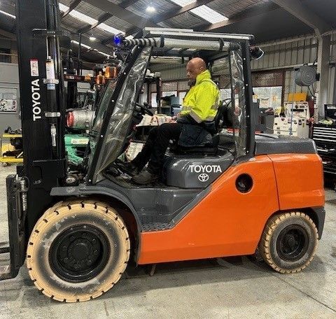 toyota 5 tonne forklift 8FG50