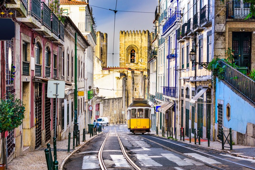 Tram in Portugal