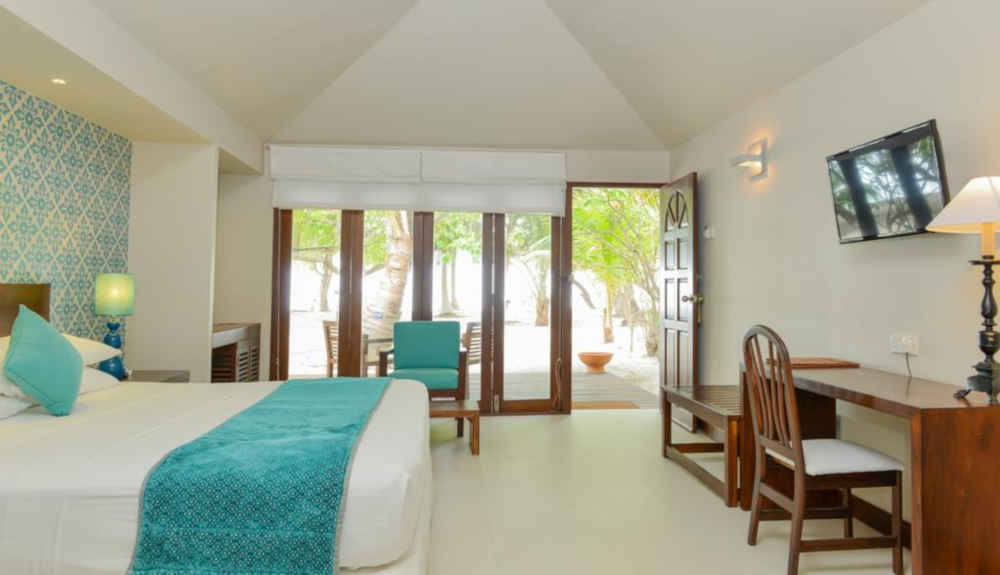 Maldives room interior view