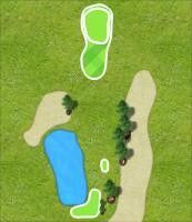 Hole 13 map