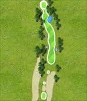 Hole 14 map