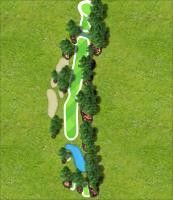 Hole 15 map