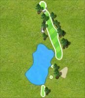 Hole 9 map
