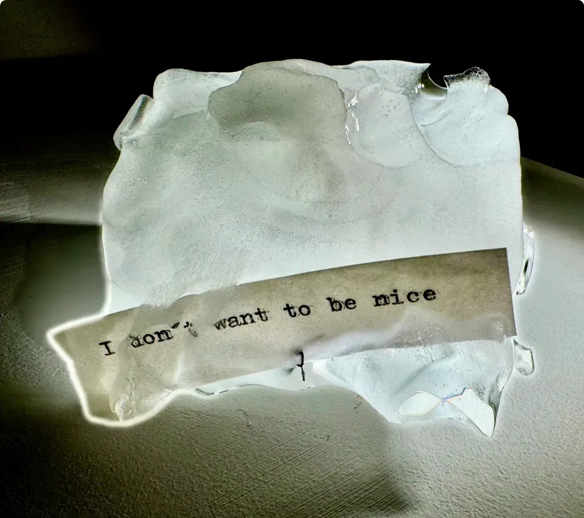 KarenfromStreatham | Karen Page | Art | What I Can't Say 6