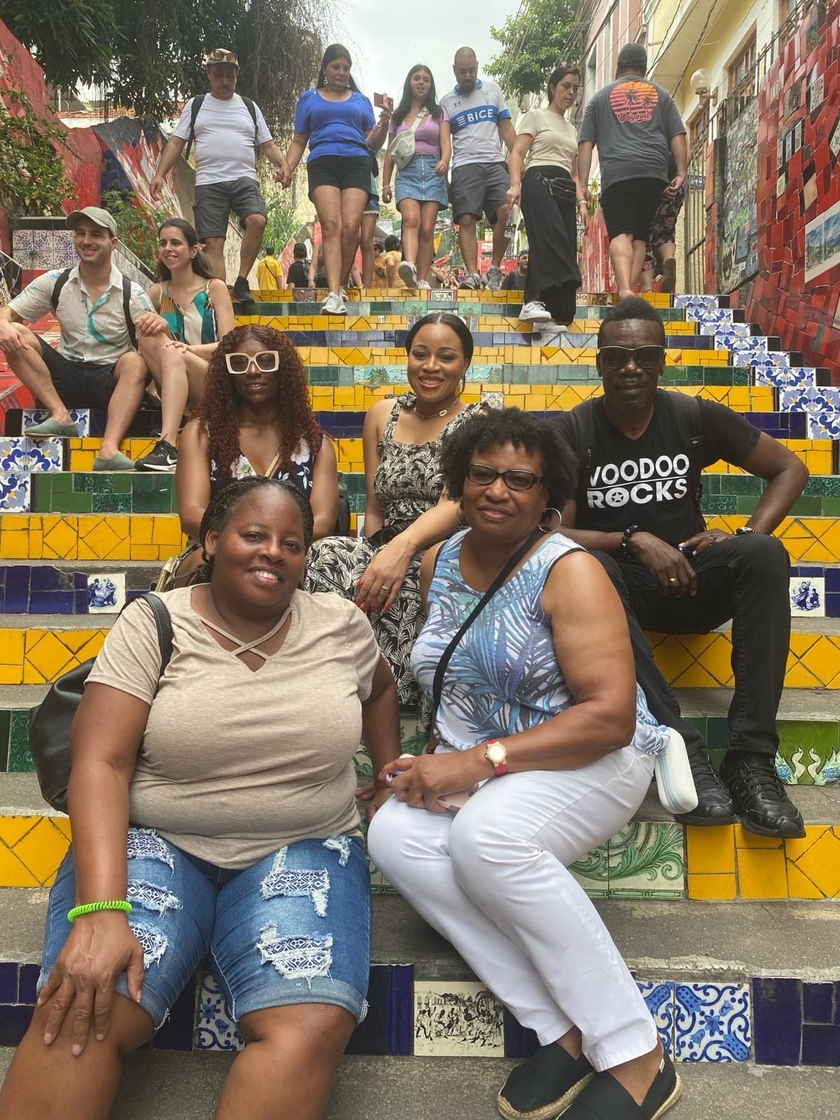 Escadaria Selaron in Rio de Janeiro