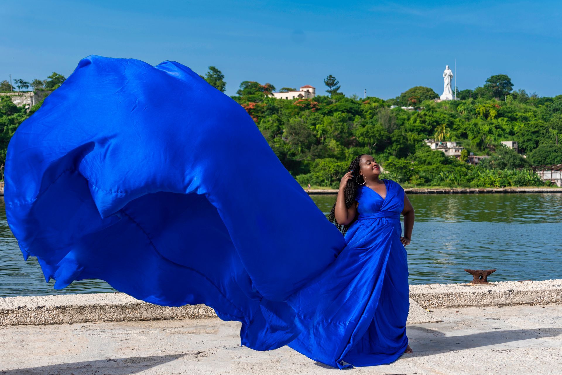 Cuba, Flying Dress Photoshoot