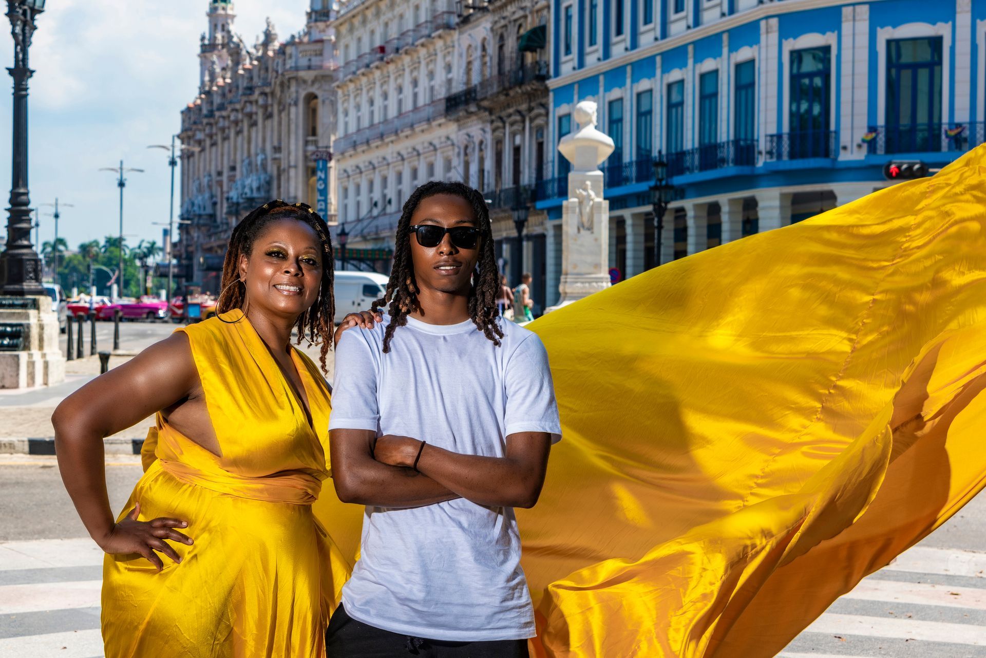 Flying Dress Photos in Cuba