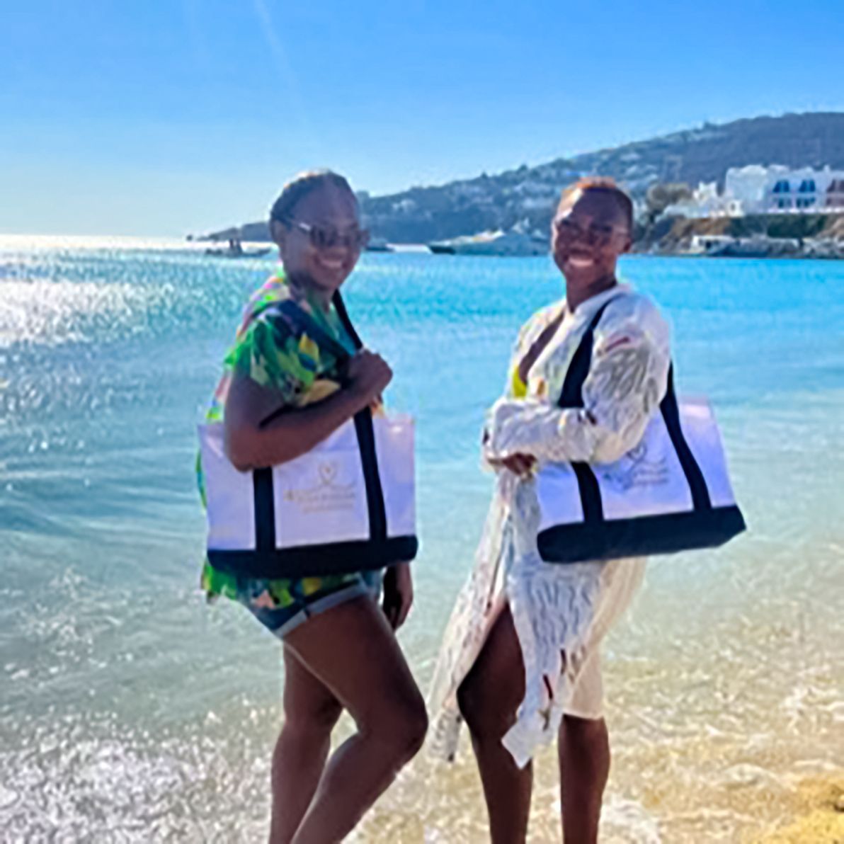 sisterhood adventures on the island of Mykonos, Greece