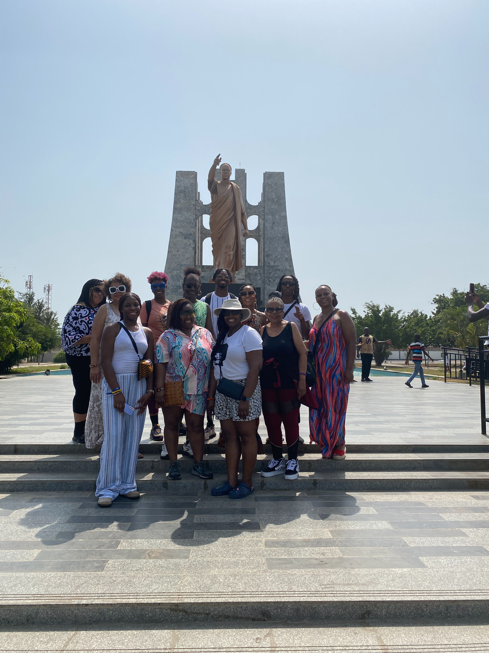 black women enjoy Ghana