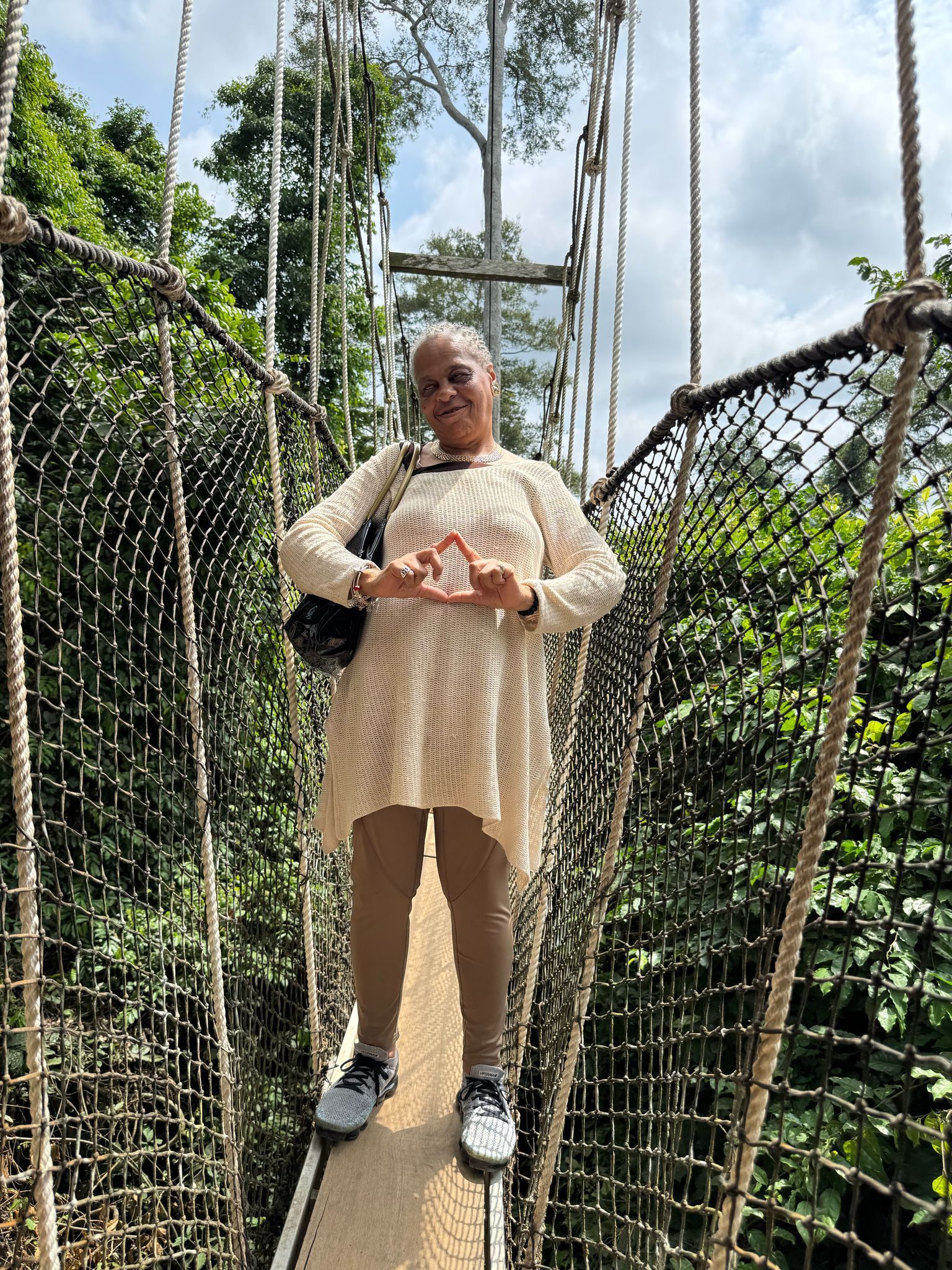 Kakum National Park canopy walkway Ghana lush forest