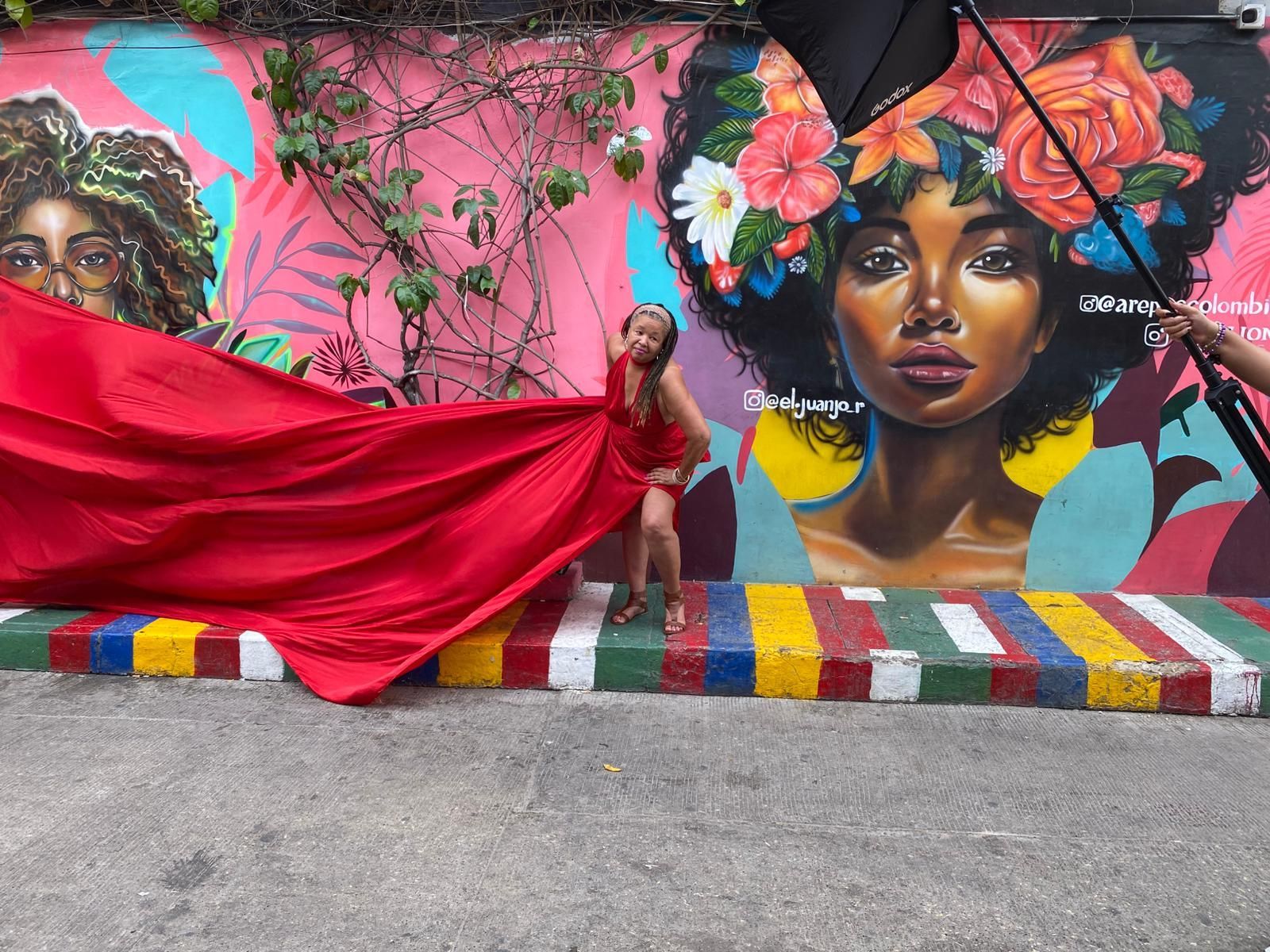 Cartagena flying dress photo