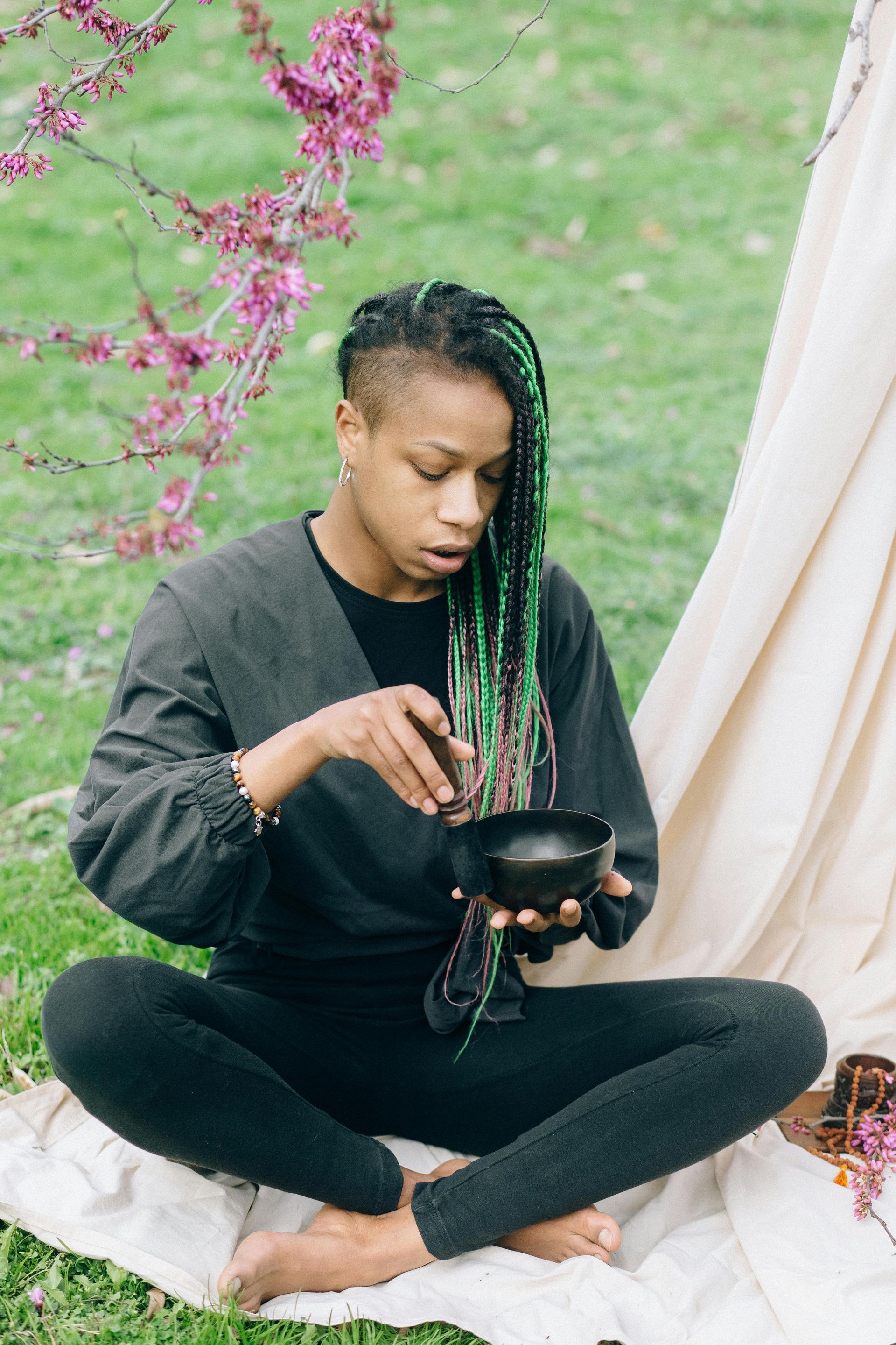 black female self-care
