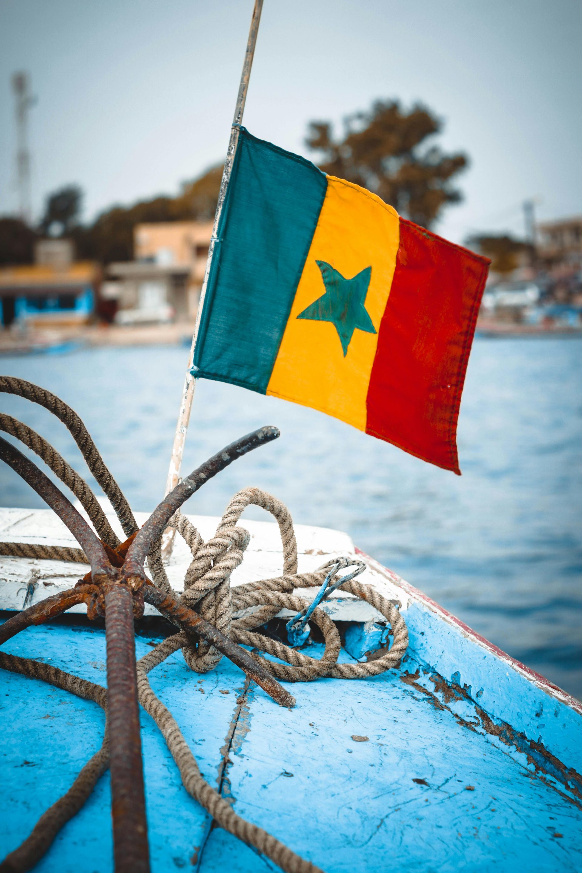 Black women travelers exploring Goree Island, Senegal, during a cultural tour with Black Travelers International.