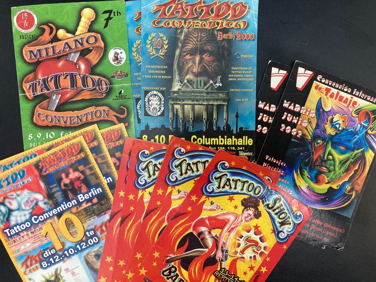 A Bunch of Cards With One That Says Tattoo Jack — La Bomba Loca Tattoo in Cairns City, QLD