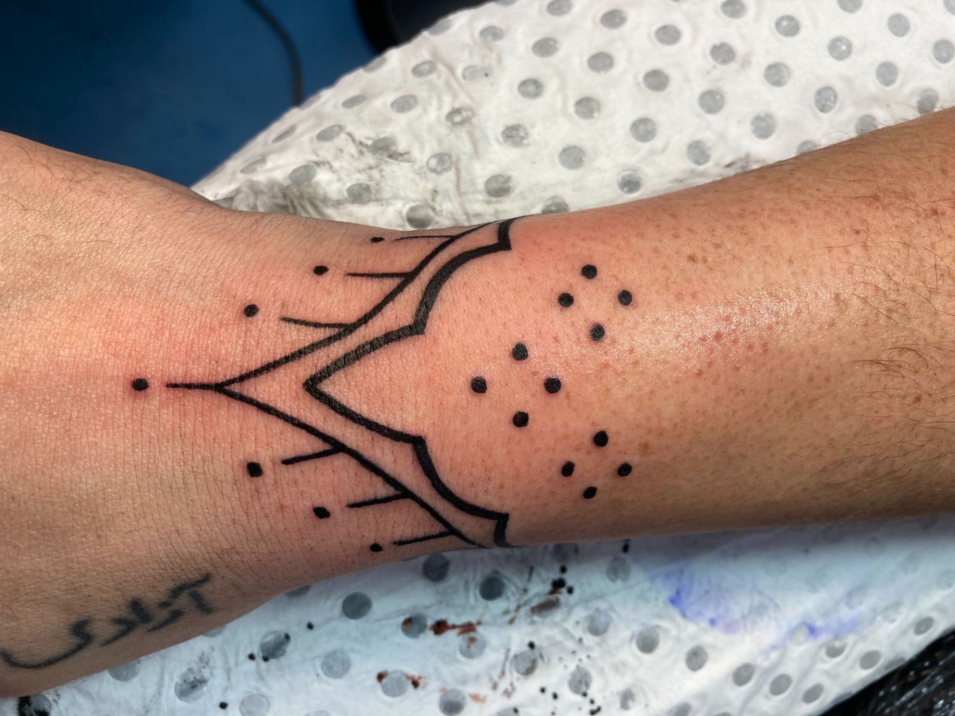 A Close Up of a Person 's Wrist With a Tattoo on It — La Bomba Loca Tattoo in Cairns City, QLD