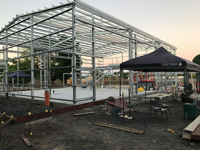 Steel Framed Construction of a New Fire Station — Our Completed Projects in Townsville, QLD