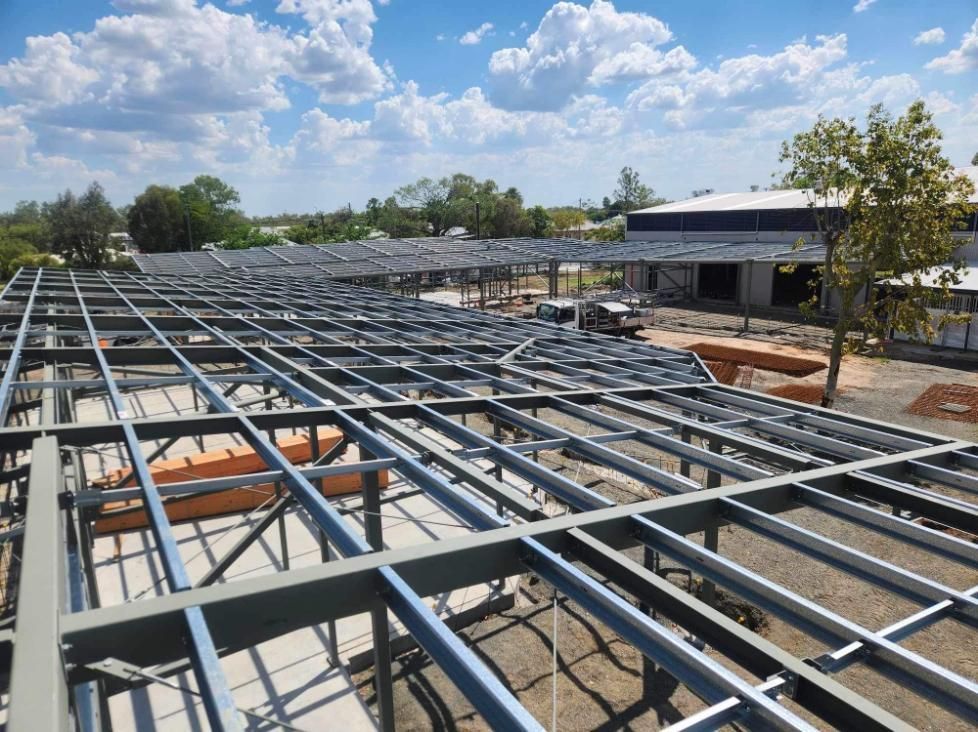 Structural Steel on a Completed Project - Our Completed Projects in Townsville, QLD