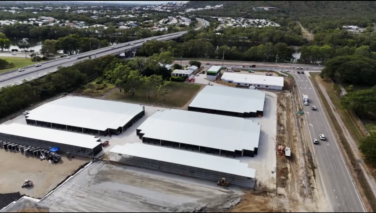 Aerial View of Industrial Buildings — Norfab In Bohle, QLD