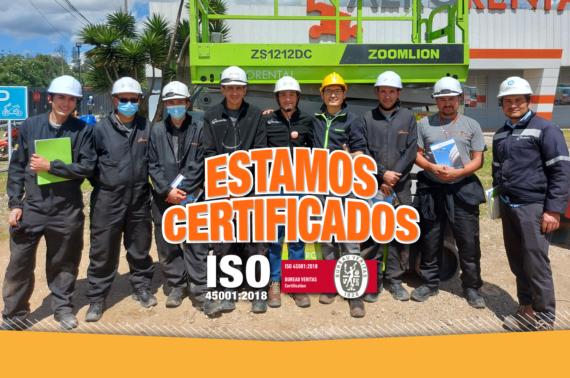 Certificación ISO Aerorental
