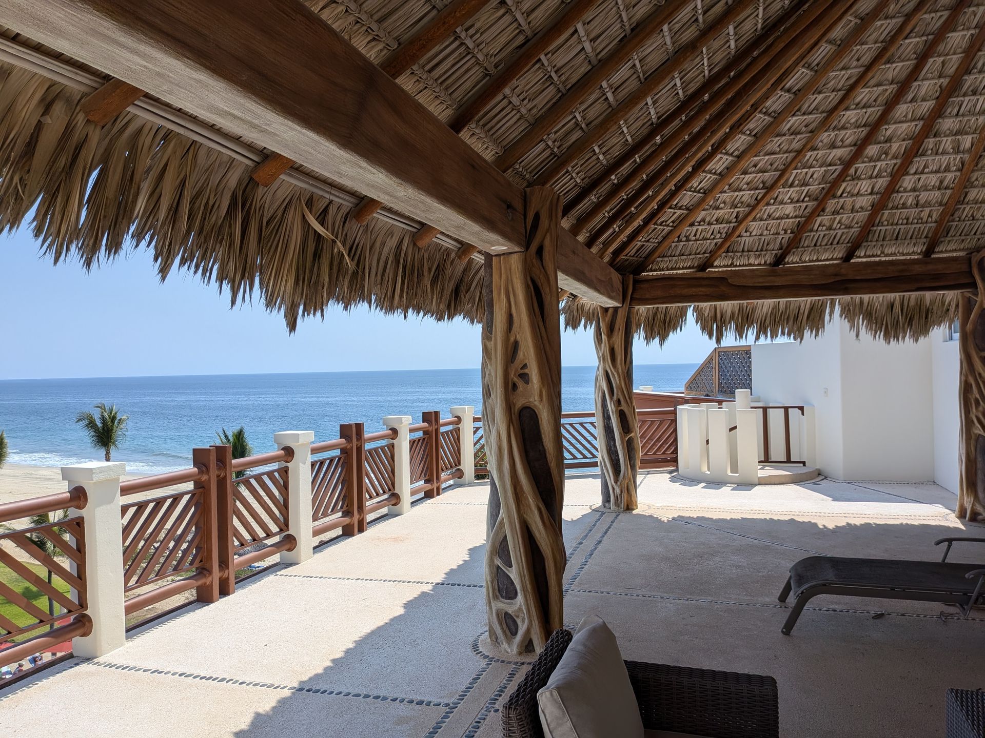 Unit #142 Ocean view two level two bedroom penthouse at Vivo Resorts.