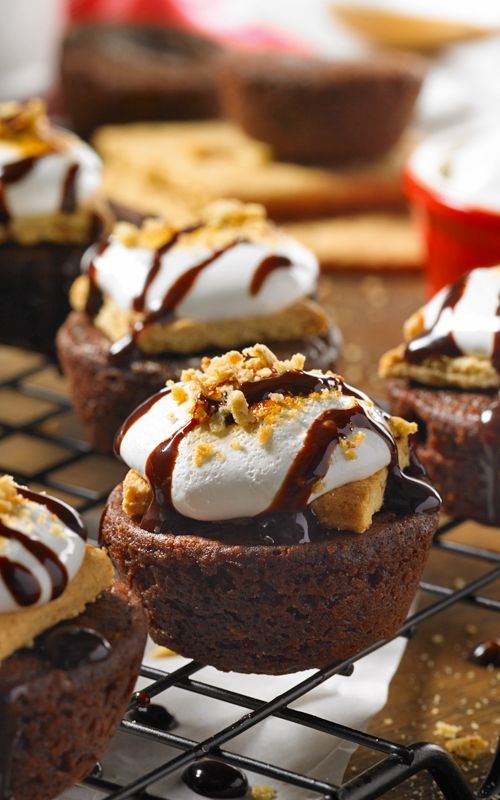Mini Brownies S'Mores Recipe Little Debbie Mini Muffins