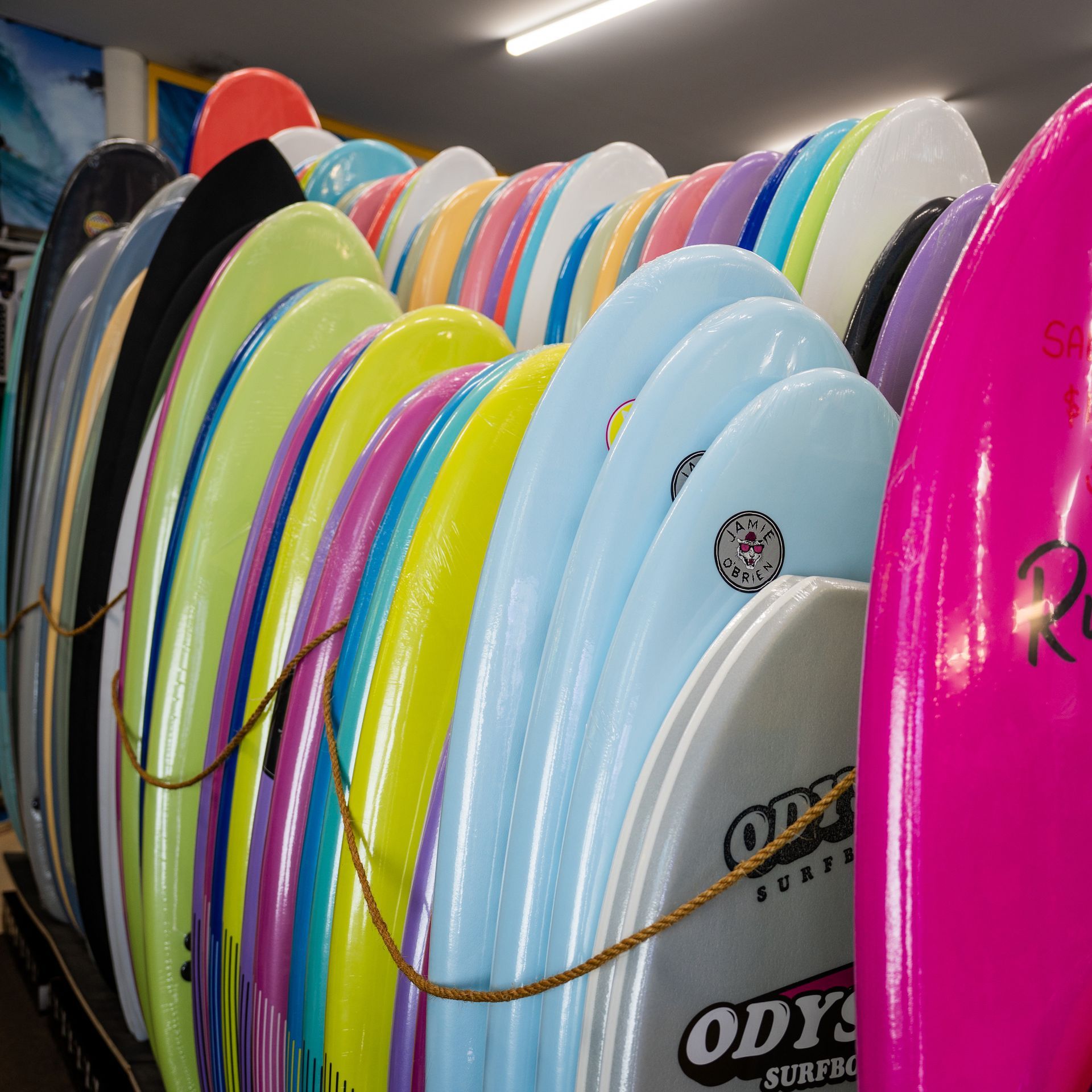 Different Colors Of Softboard — Surf Shop in Erina, NSW